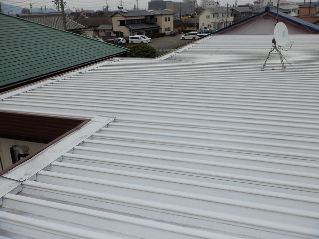 屋根塗装前