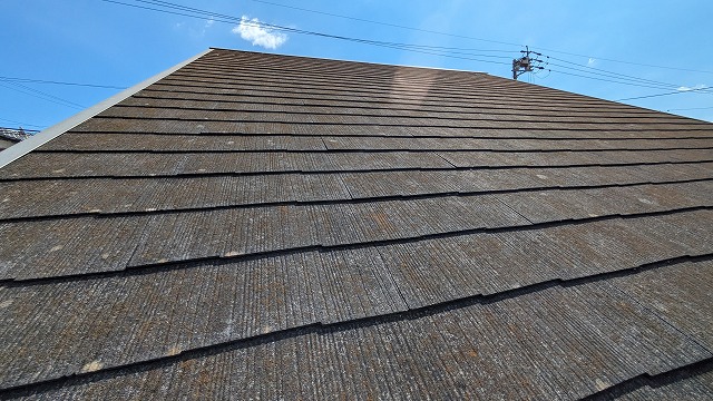 静岡市ガレージ小屋の屋根塗装