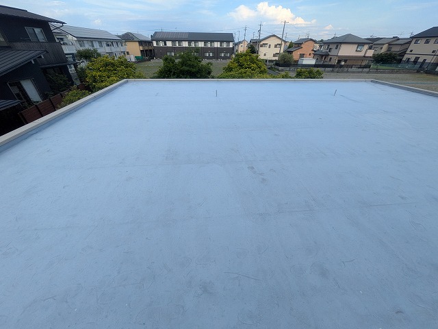 焼津市で積水ハウス製ガレージの屋根防水の調査｜ハウスメーカー住宅の防水工事は本当に難しい？