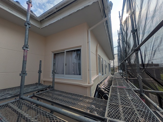 藤枝の住宅の塗装作業完了