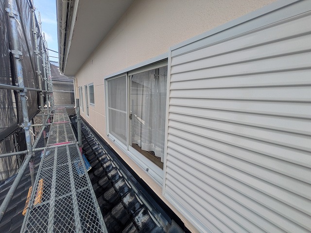 藤枝の住宅上塗り完了
