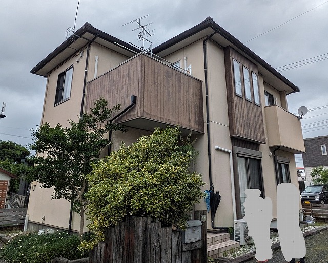 吉田町N様塗装前